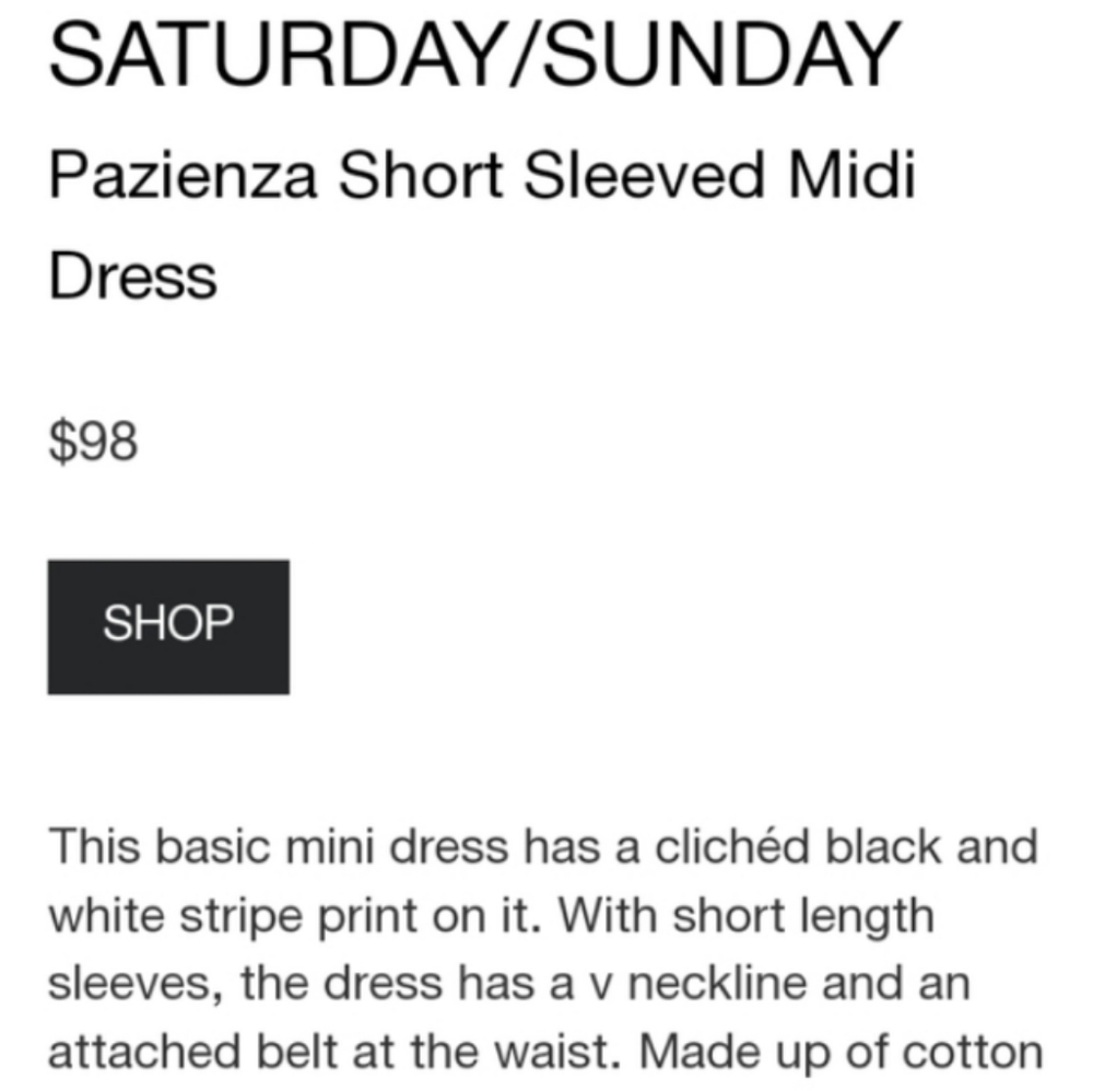 Saturday Sunday by Anthropologie Dress - Picture 7 of 7